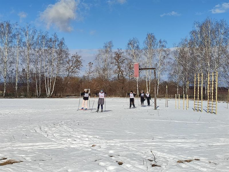 Районная спартакиада обучающихся по лыжным гонкам.